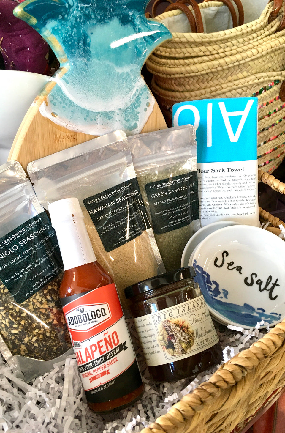 Hawaiian Home & Harth Cooking Gift Basket