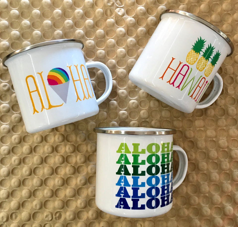 examples of available camping mug designs