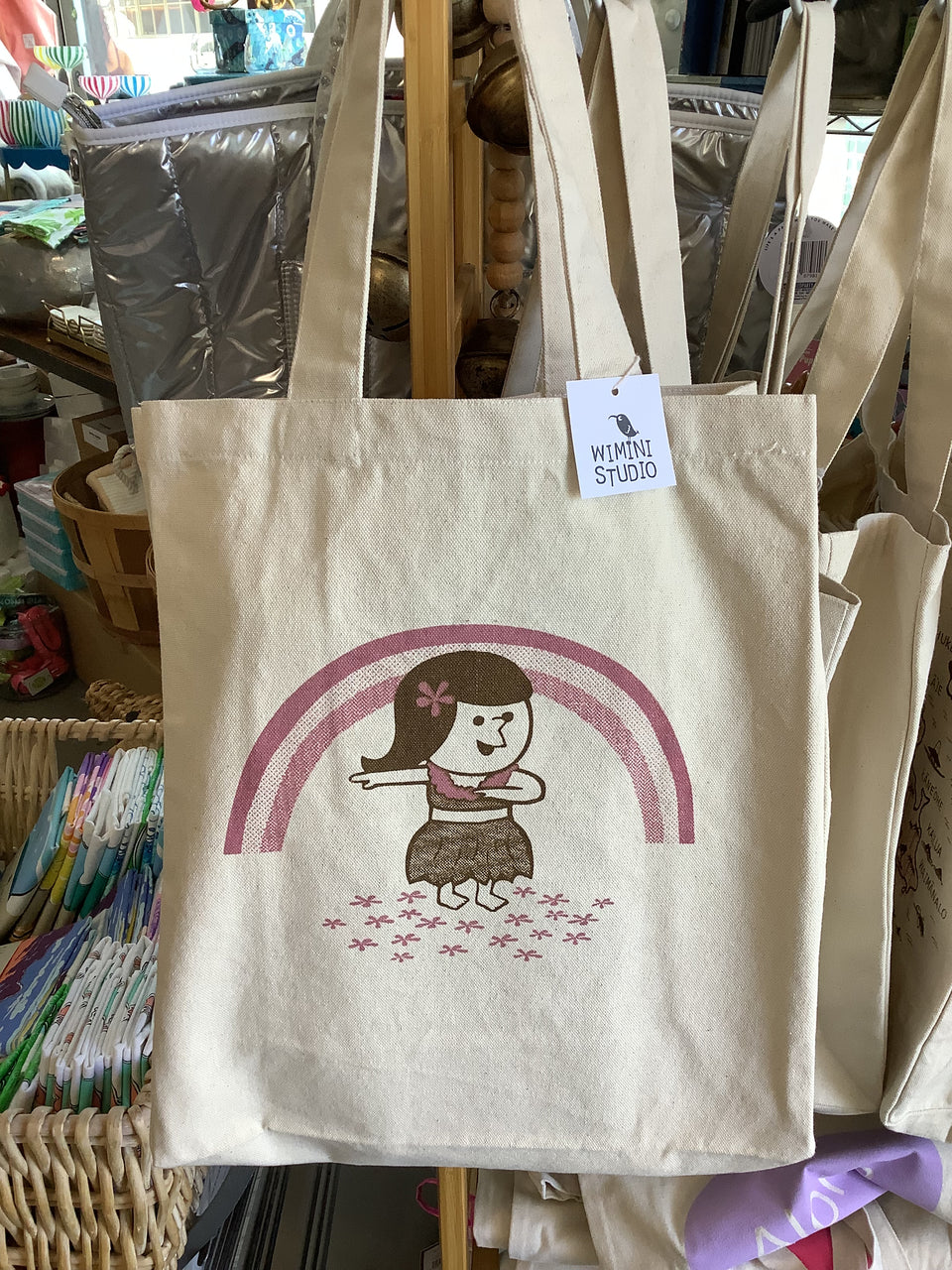 Hula Girl Tote from Wimini Studio