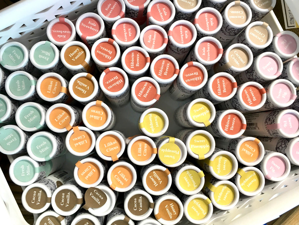 Examples of lip balms