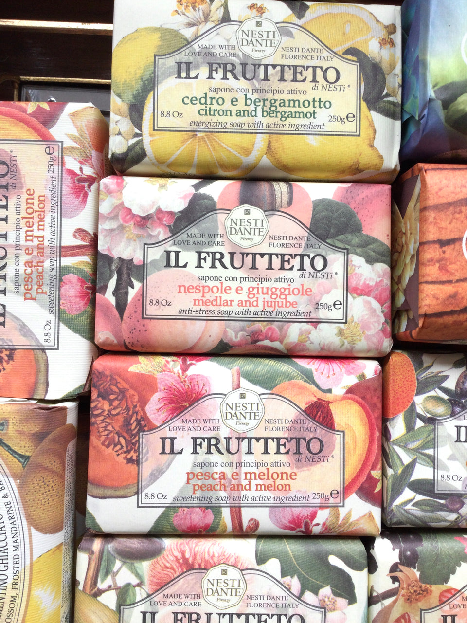 Variety of fruit scents