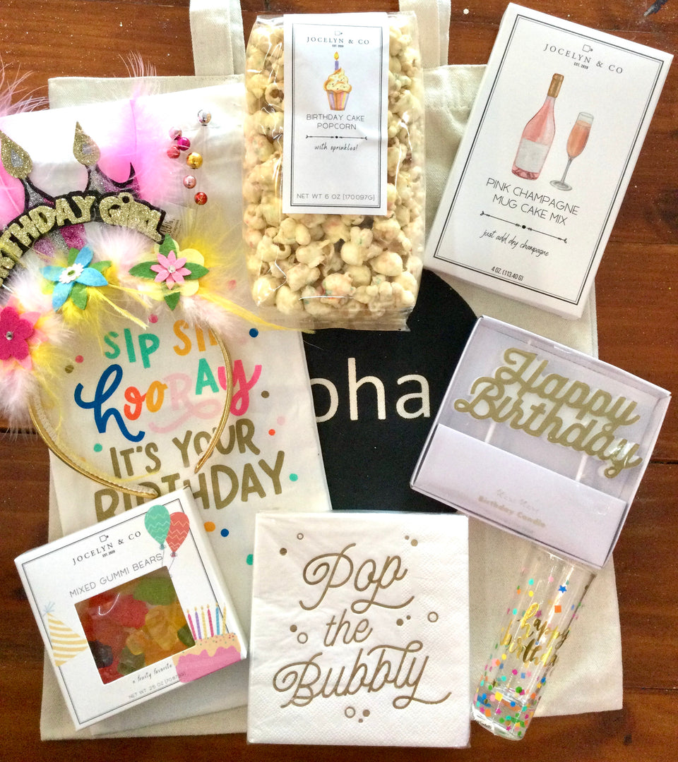 Gala assortment comes with champagne