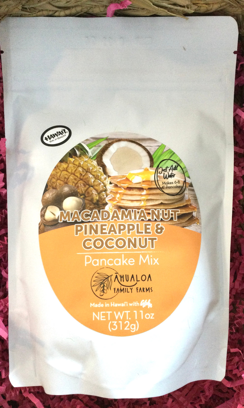 Coconut pineapple pancake mix