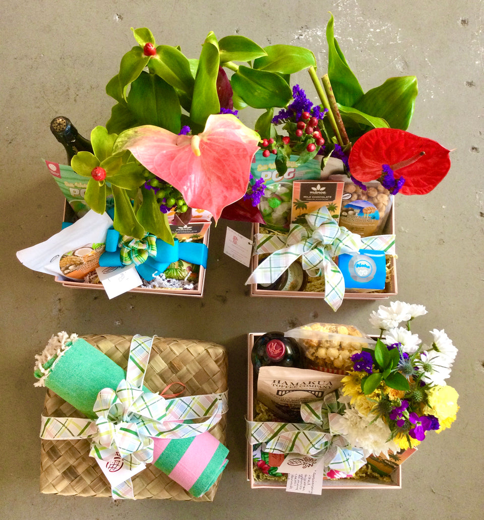 Examples of the variety that can be included in gift baskets