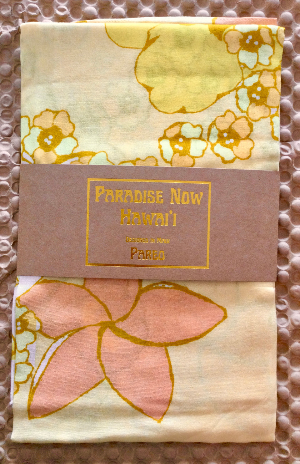 Vintage Pareo in packaging folded