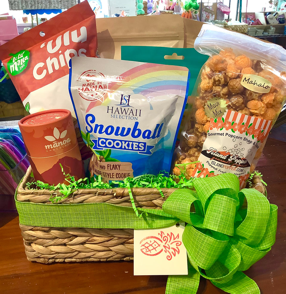 Example of item assortment that can come in your basket