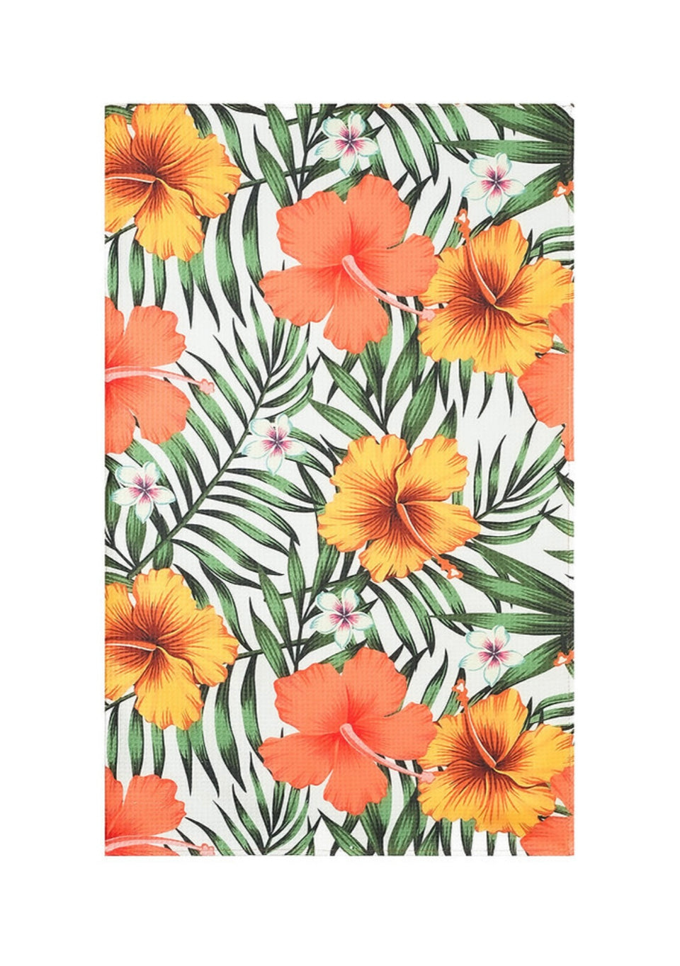 Example of warm tropical flowers