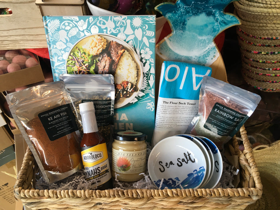 Hawaiian Home & Harth Cooking Gift Basket