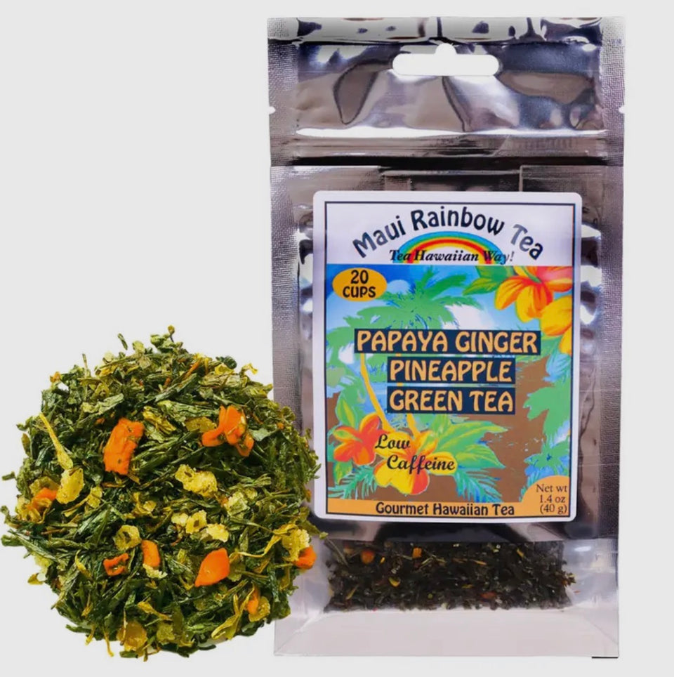 papaya ginger pineapple green tea