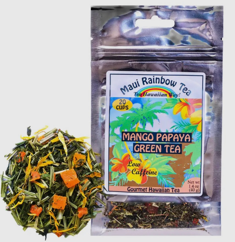 mango papaya green tea