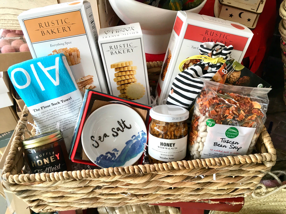 Examples of items that can be included in the Home and Harth Gift Box