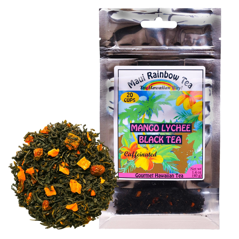 mango. lychee black tea