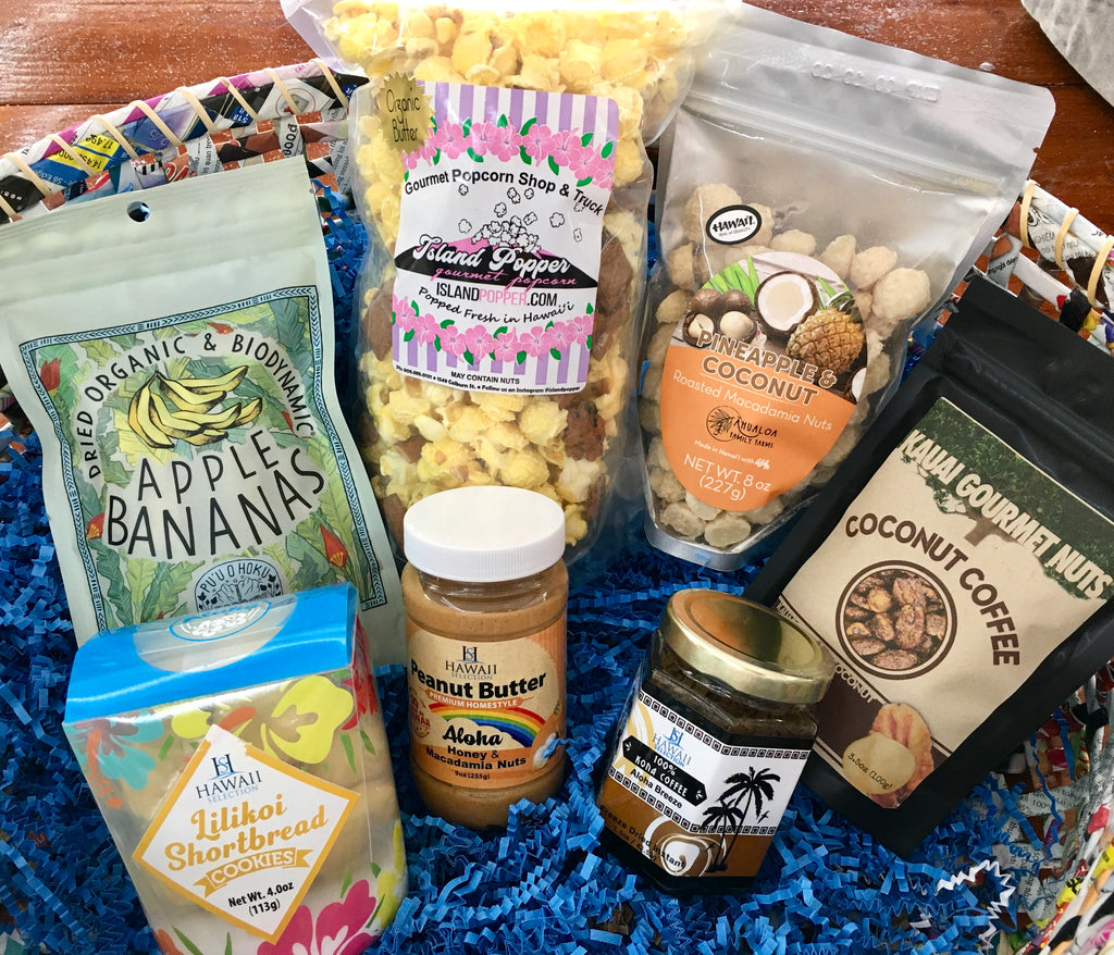 Popular Local Snacks Gift Basket (Small) in Honolulu, HI