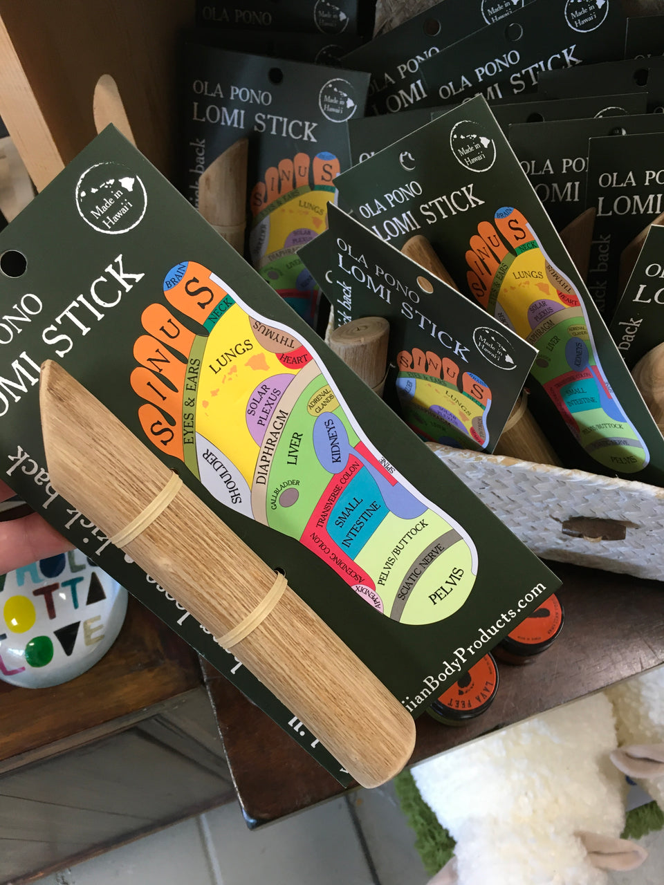 Ola Pono Lomi Stick
