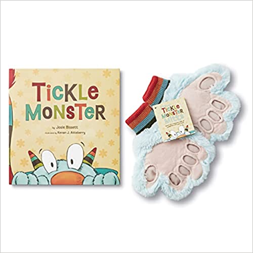 tickle monster book with tickle mits