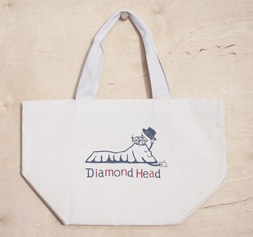 tote bag with daimond head design