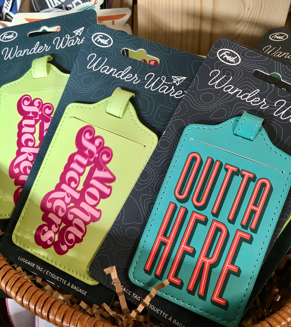 Luggage Tags by Fred