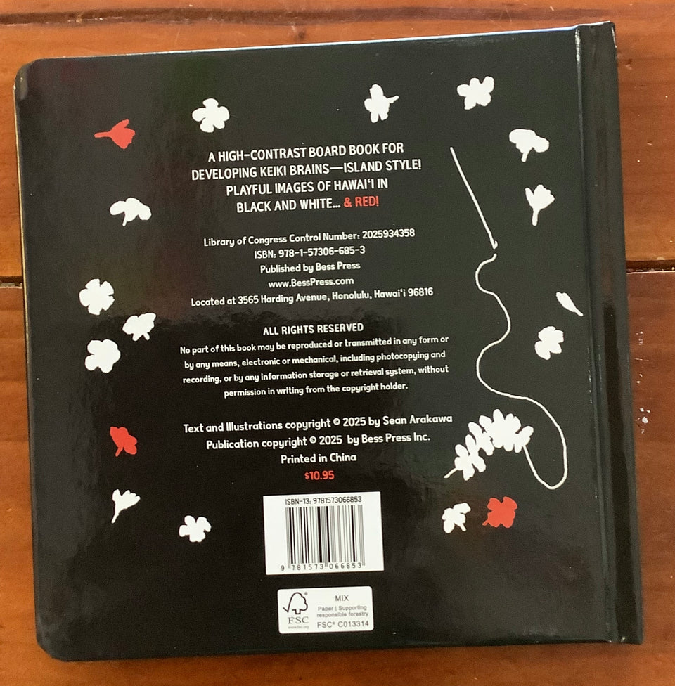 Hawaii in Black, White & Red Book