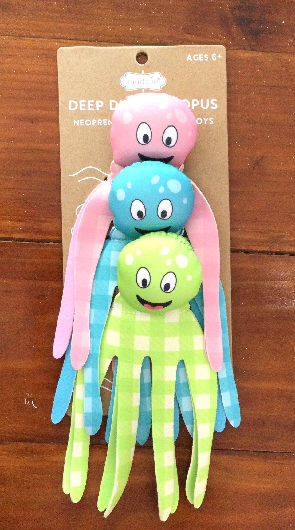 Octopus set of 3 toys