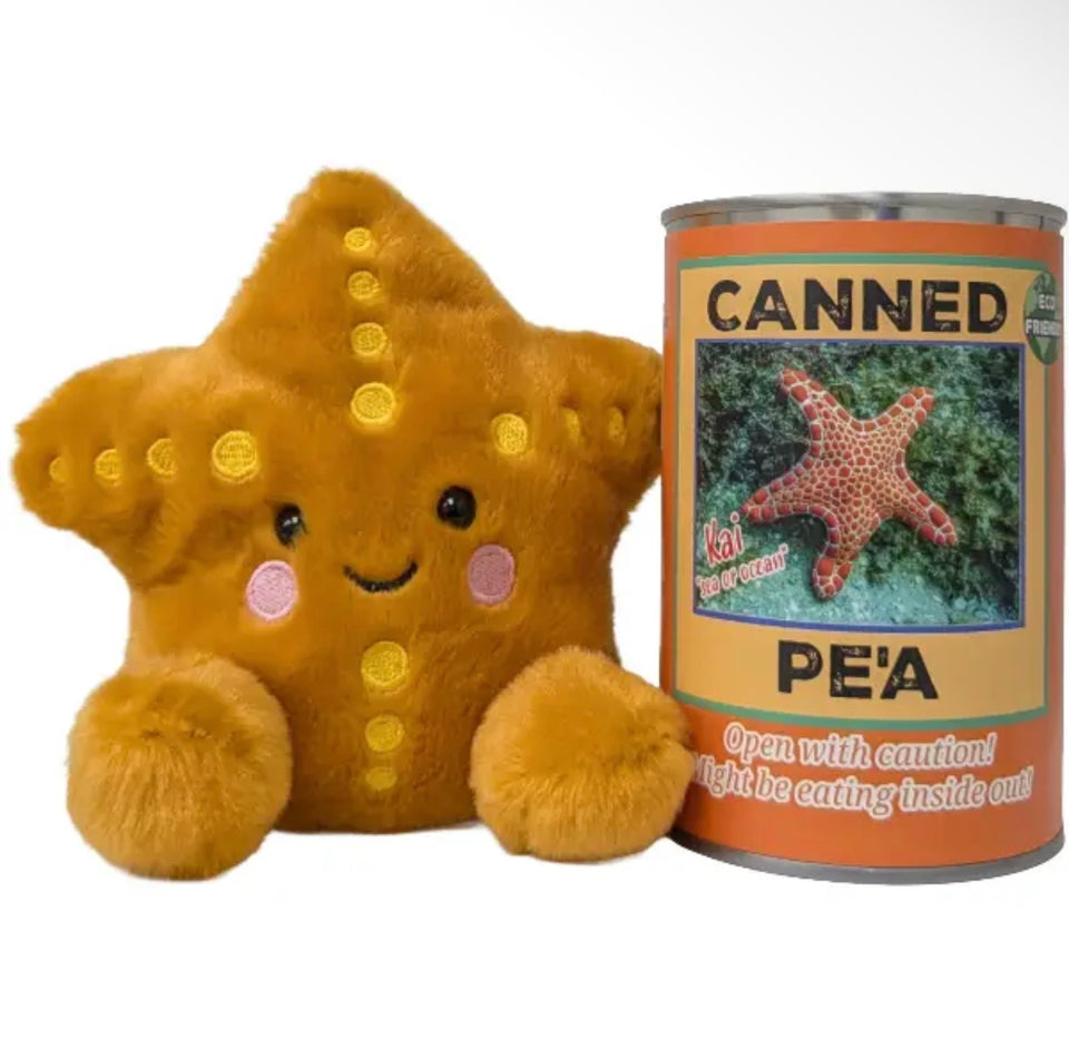 Hawaiian canned stuffed pets