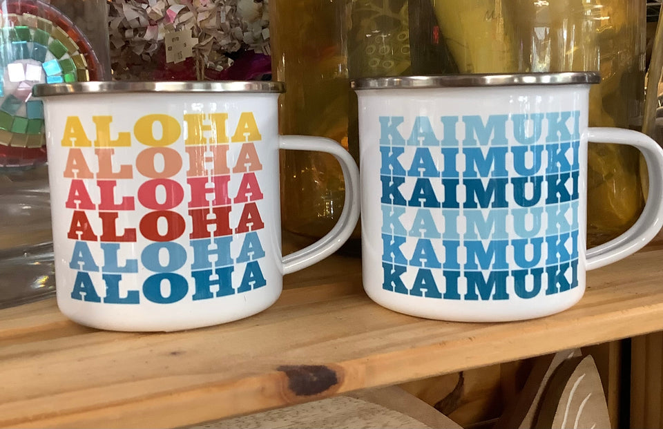 Enamel Camping Mug