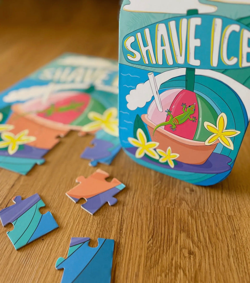 Shave Ice Puzzle kids 3 and up