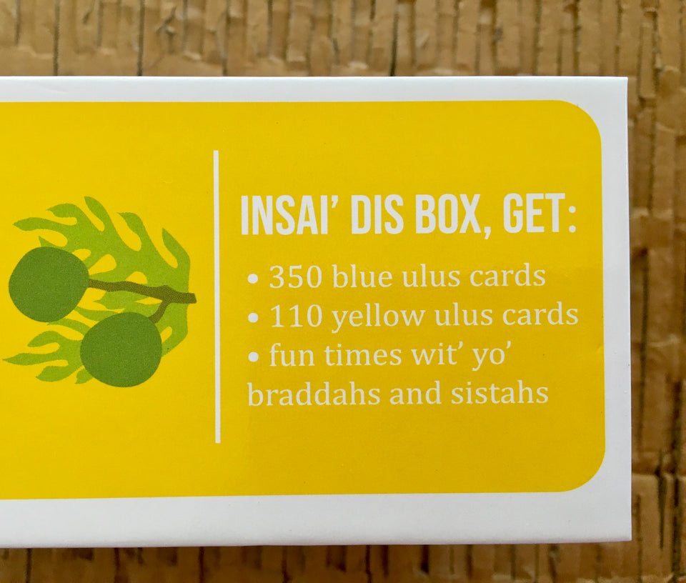 whats in the box set 350 blue cards and 110 yellow cards