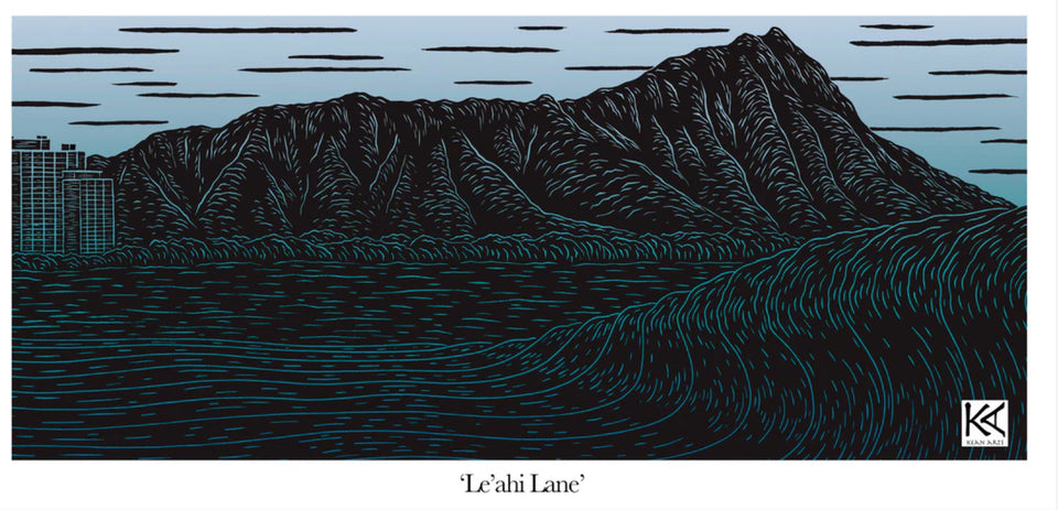 Image of Le’ahi Lane microfiber Towel