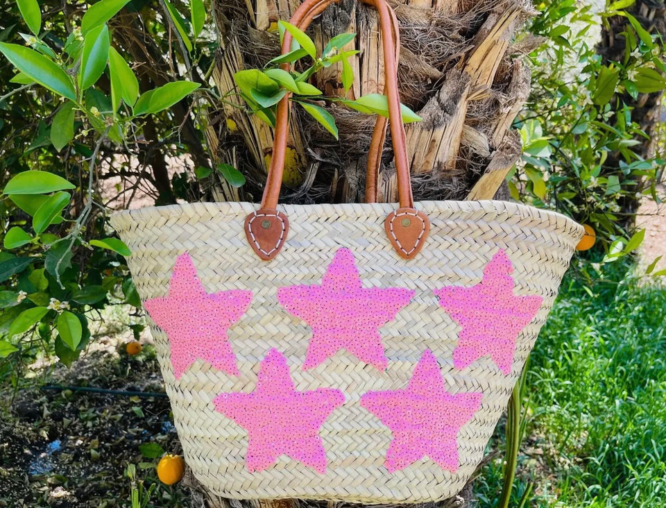 Woven Moroccan Tote - Includes Free Delivery on Oahu