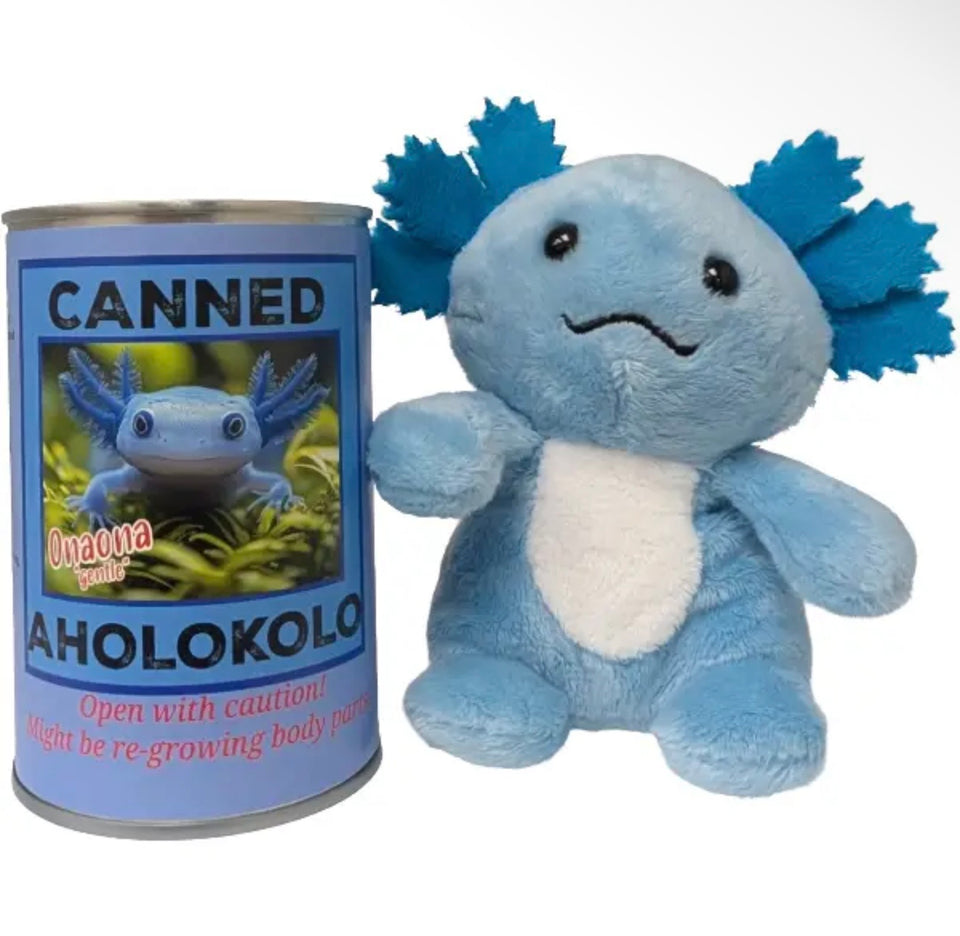 Hawaiian canned stuffed pets
