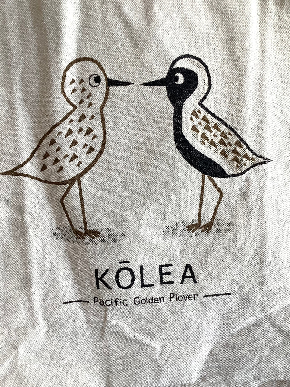 Kōlea (Plover)Tote - Includes Free Delivery on Oahu!