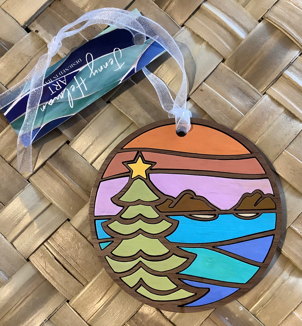 Locally Made Wooden Ornaments