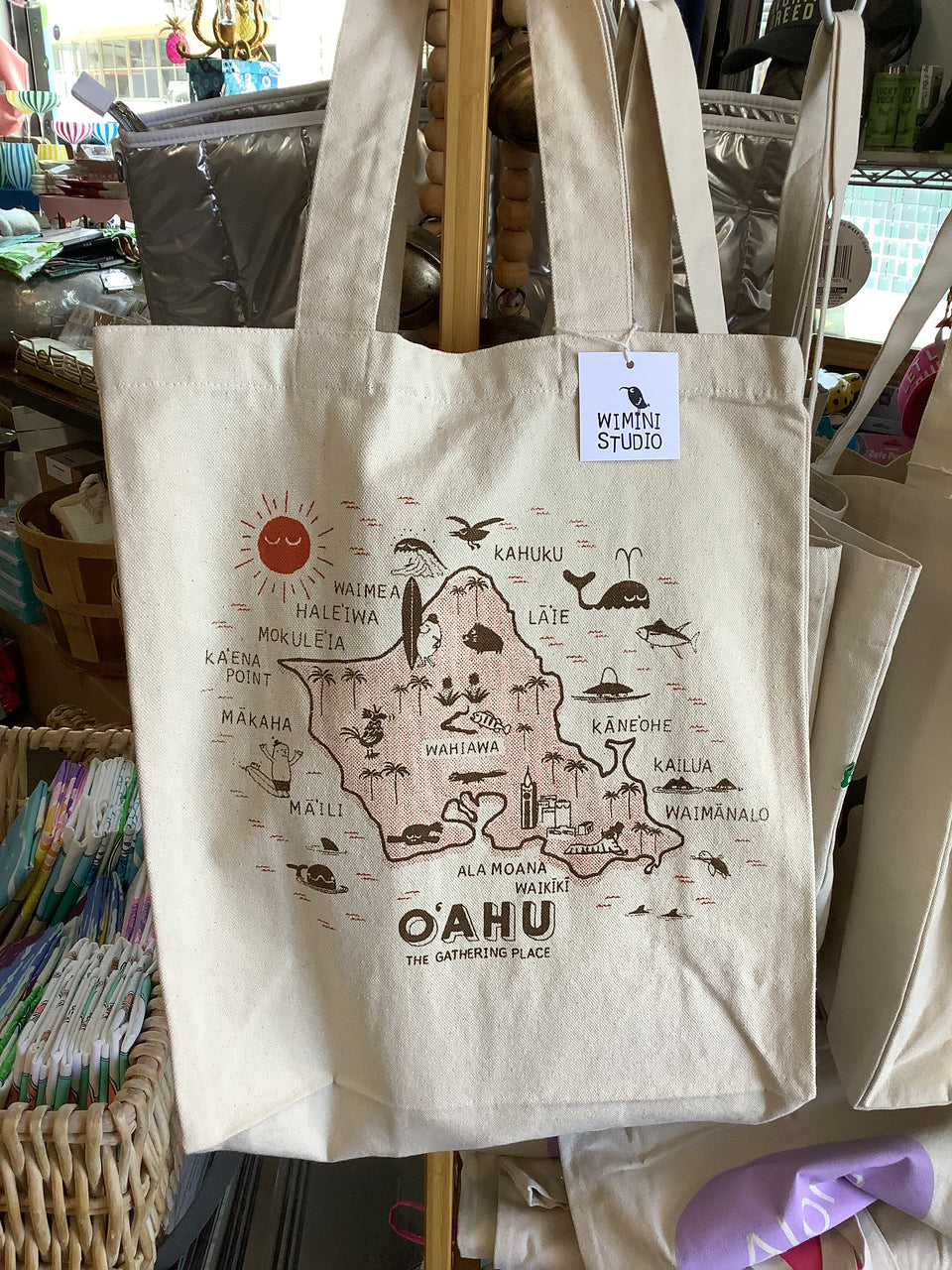 Oahu tote by Wimini studio