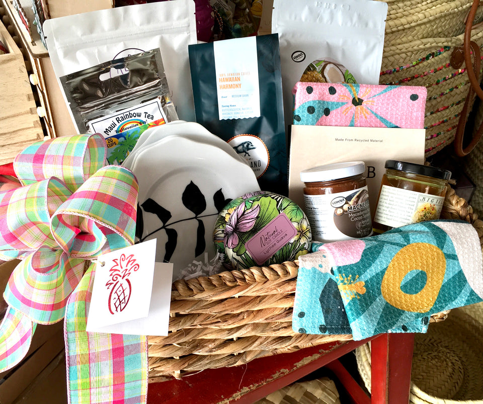 Examples of items that can come in your gift basket
