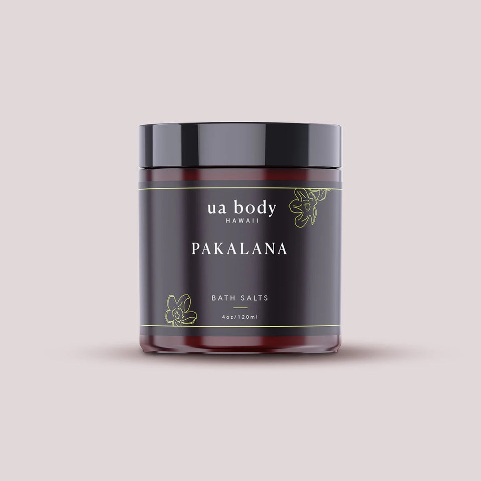 Jar of Pakalana bath salts