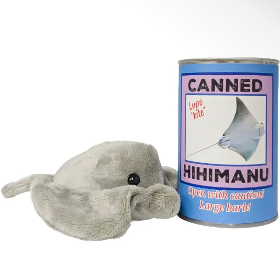 Hawaiian canned stuffed pets