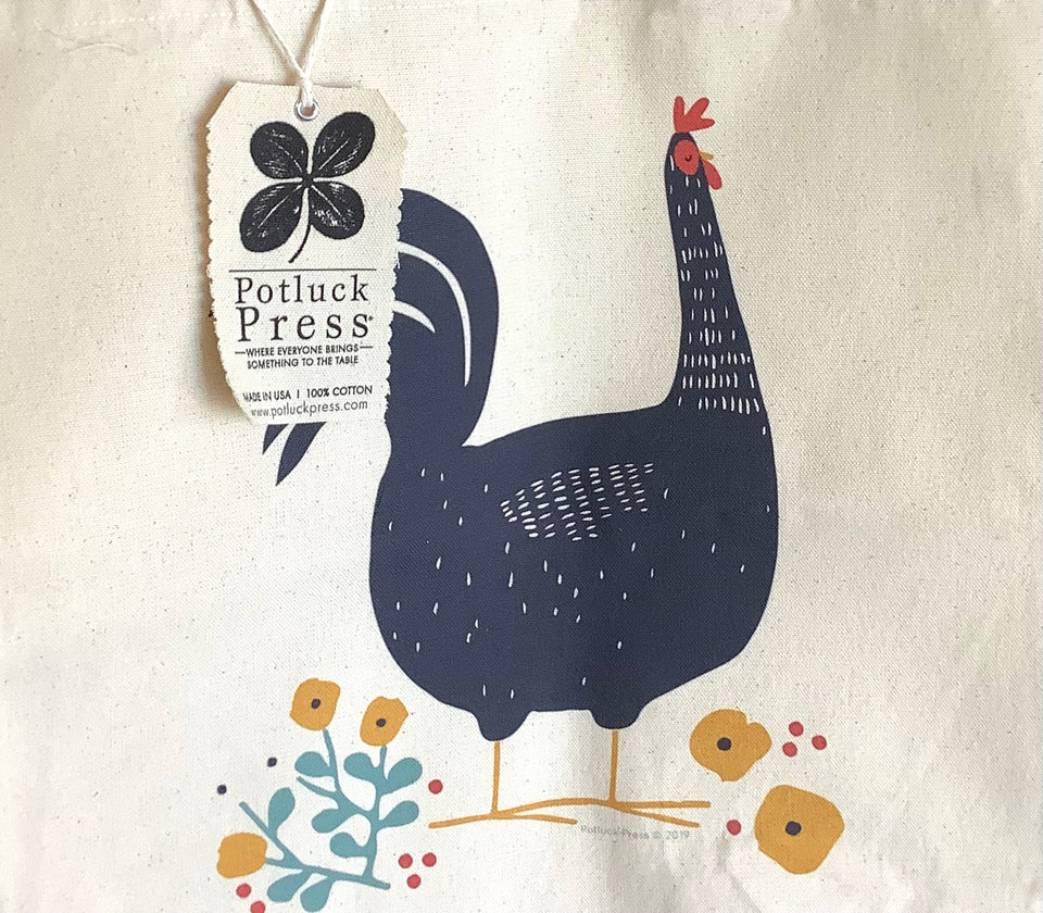 Close up of design on Rooster