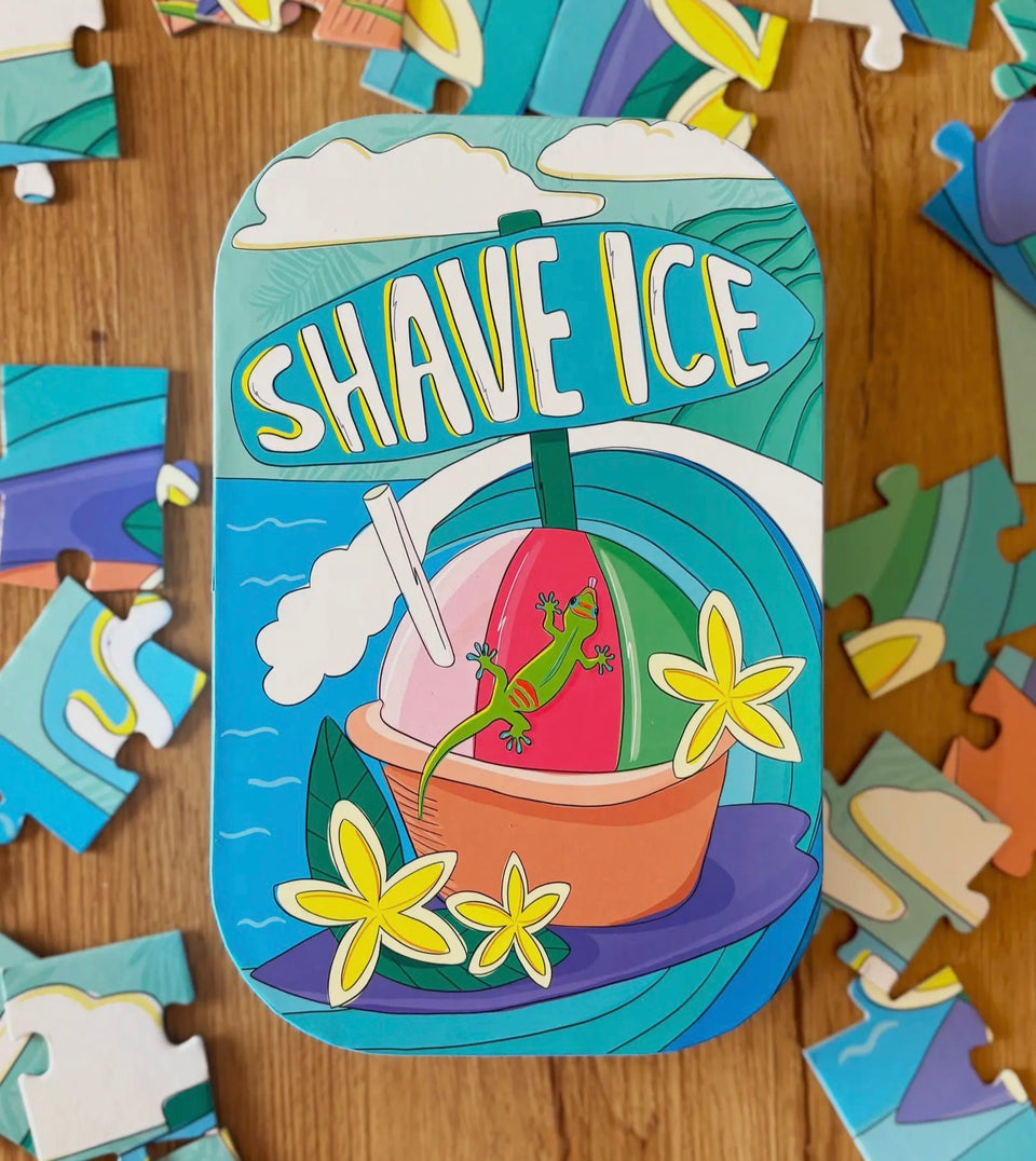 Shave Ice Puzzle kids 3 and up