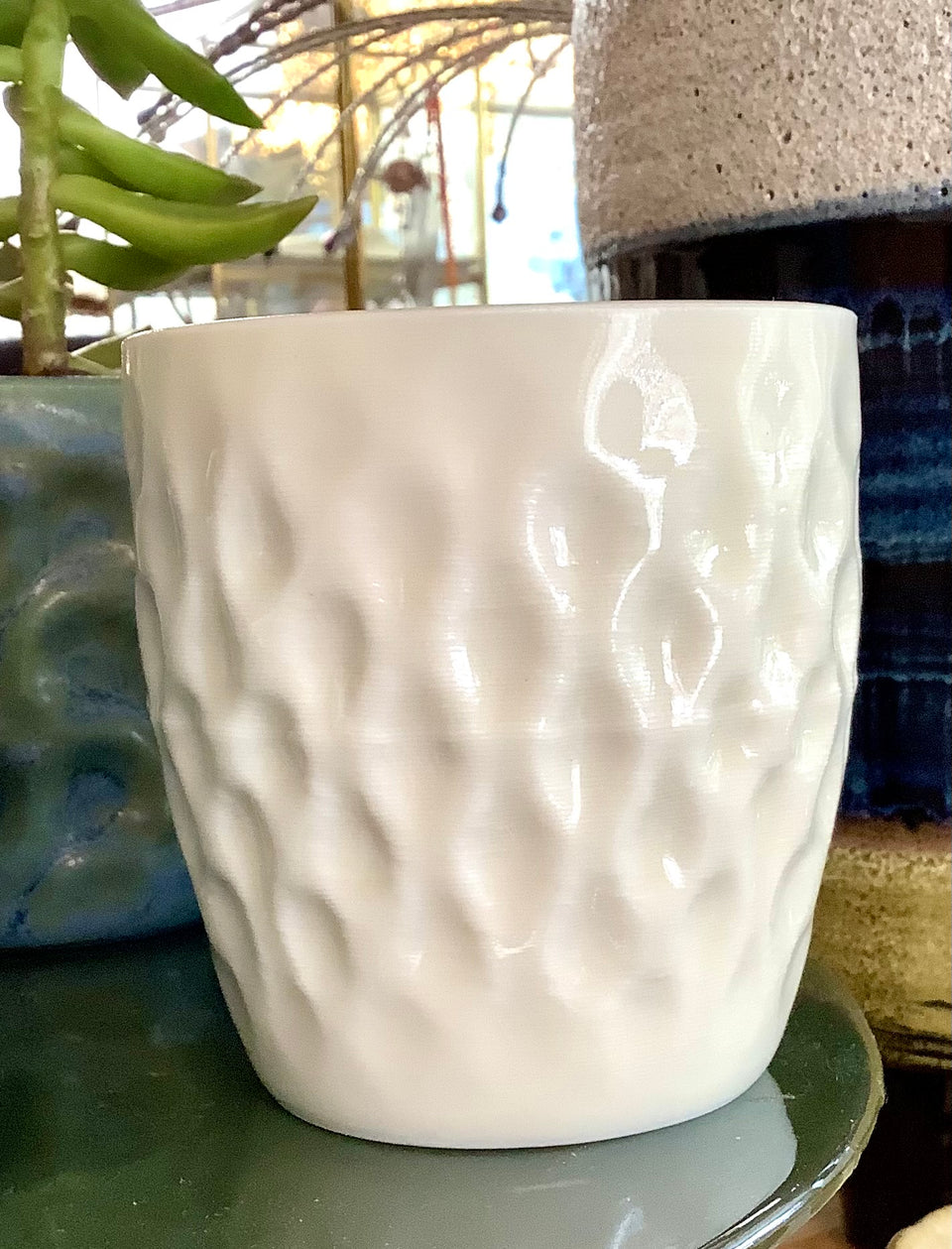 Porcelain candles locally created
