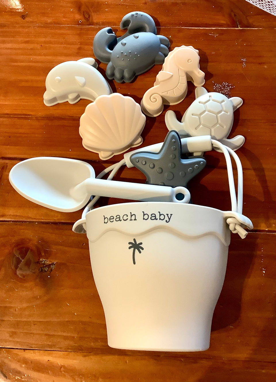 Beach Baby silicone play set