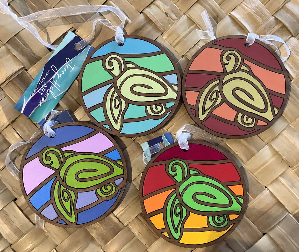 Locally Made Wooden Ornaments