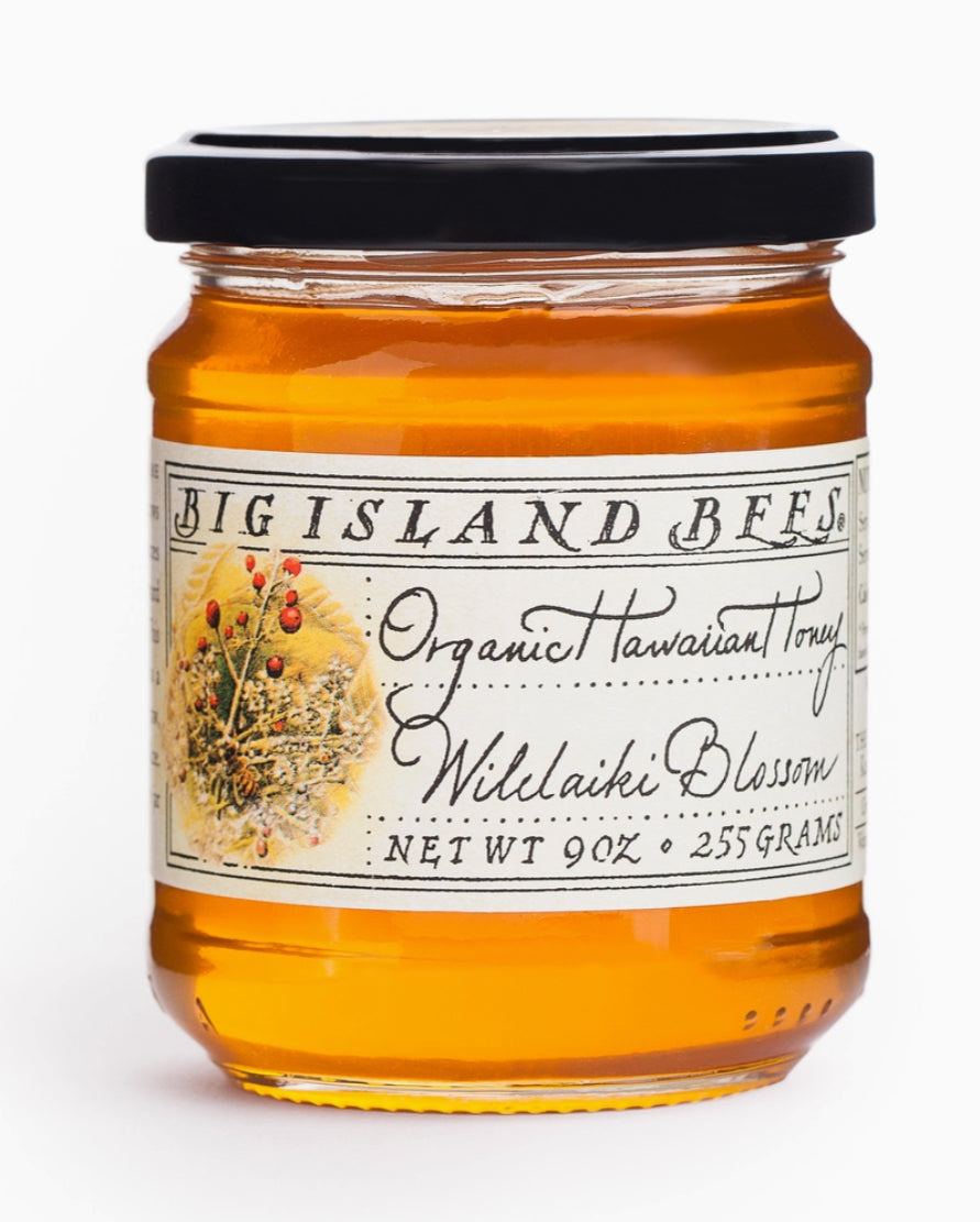 Jar of Wilelaiki Blossom honey