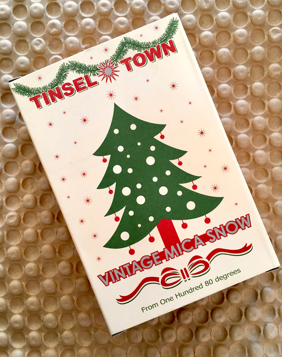 Tinsel Town mica snow package