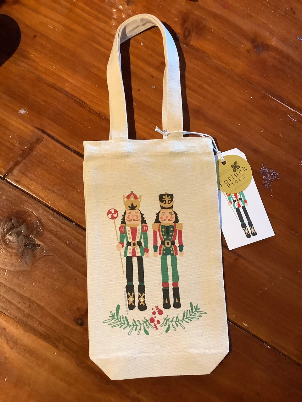 Nutcracker wine bag