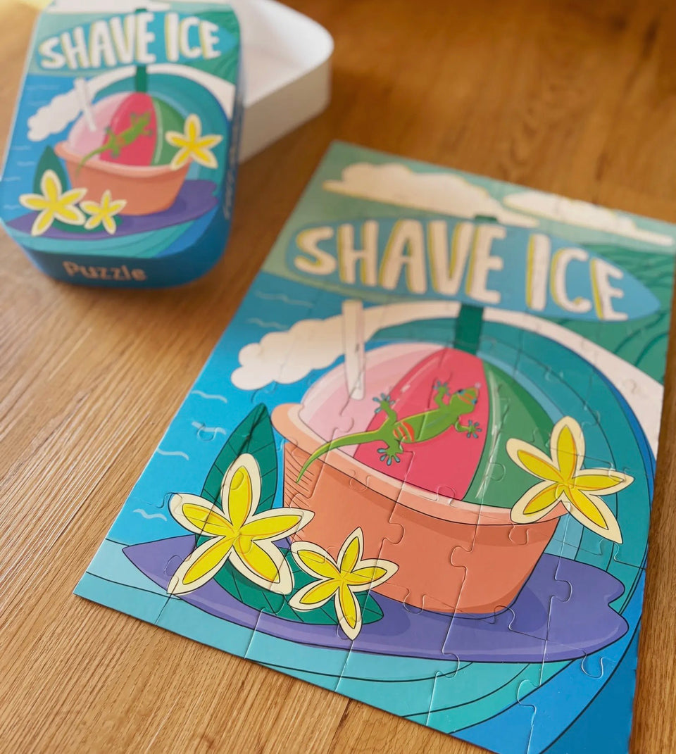 Shave Ice Puzzle kids 3 and up