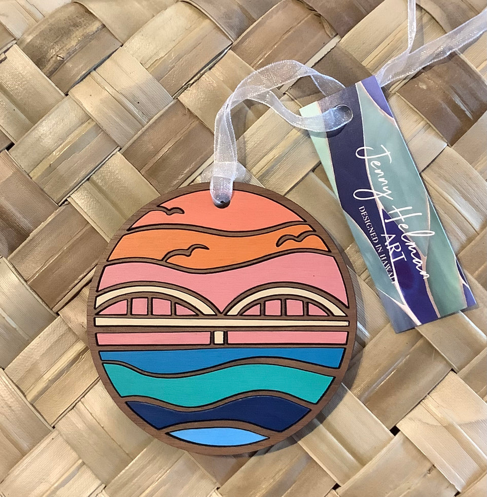Locally Made Wooden Ornaments