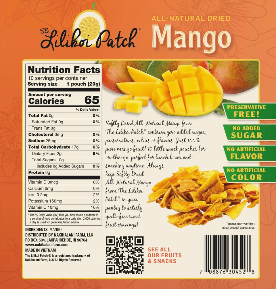 Soft Dried Fruit