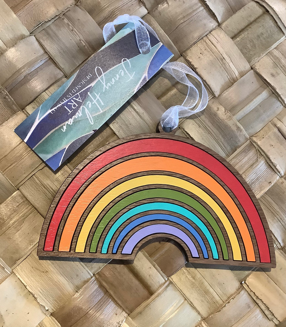 Rainbow ornament 