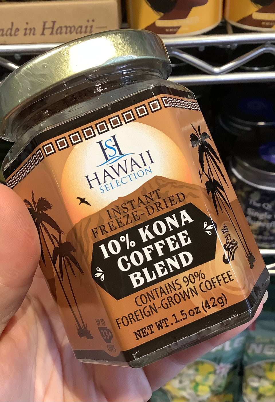 10% Kona Instant Coffee