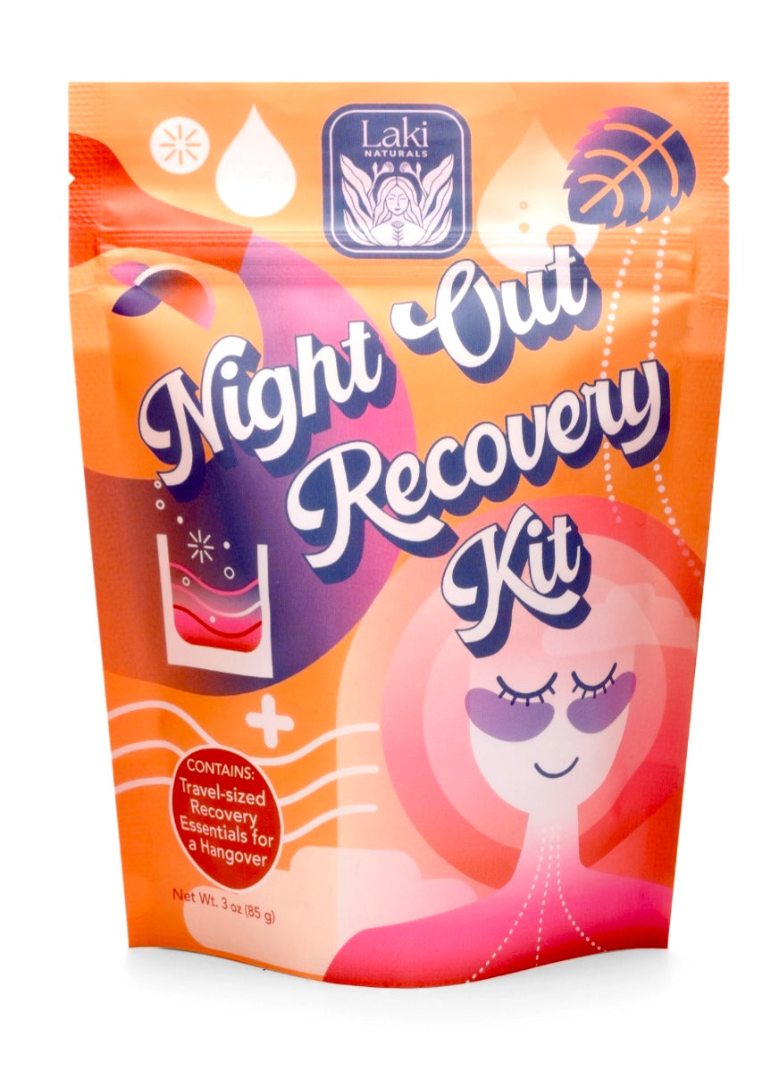 Night Out Recovery Kit by Laki Naturals